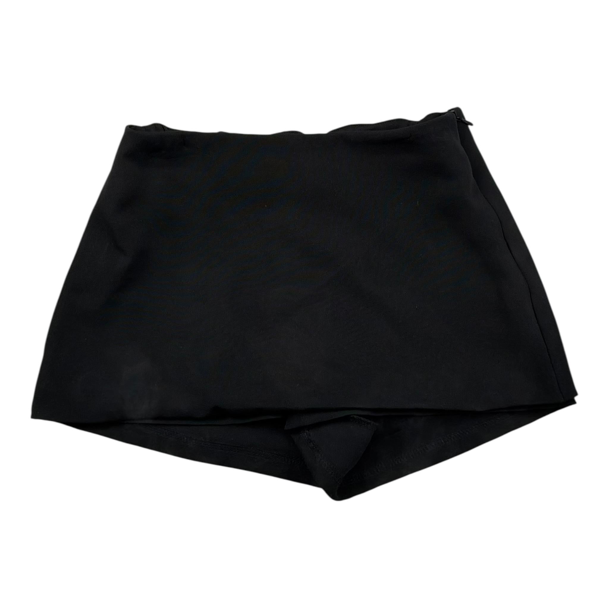 Lu Lu By Miss Grant Short Tinta Unita Modello Gonna per Bambina LL3461 NERO LU LU BY MISS GRANT 