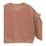 PLAY UP felpa tinta unita girocollo con stampa Mattone per Neonata PA022AN10903 MATTONE PLAY UP 