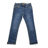 CANADA HOUSE jeans tinta unita con girovita regolabile Blu per Neonato 24472241N BLU CANADA HOUSE 