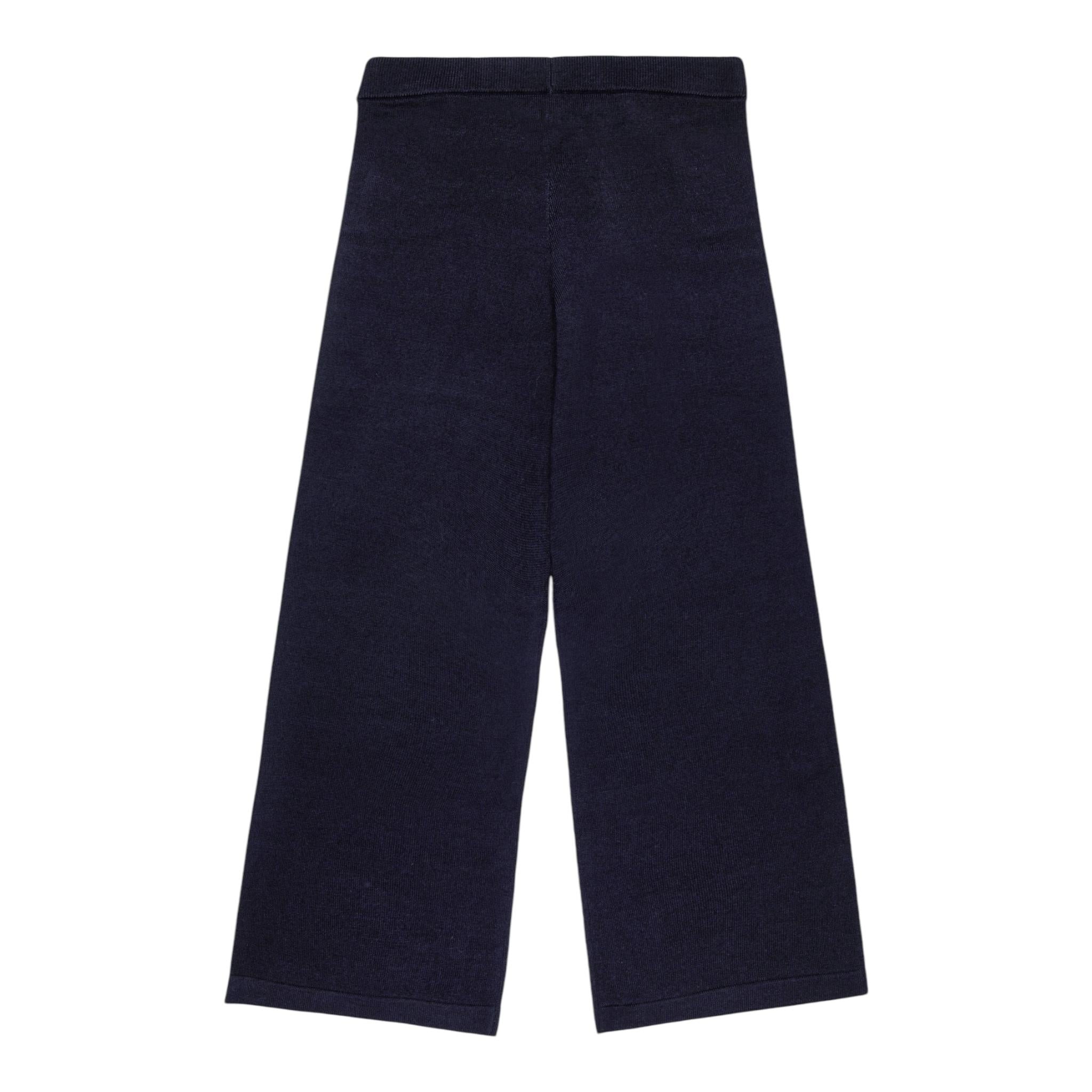 MAX&Co. pantalone tinta unita modell palazzo Blu per Bambina MX0071 BLU MAX&Co. 