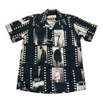 Louis Dieudonne' Camicia Mezza Manica Tinta Unita con Stampa per Bambino LD011 BLU LOUIS DIEUDONNE' 