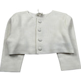 Il Gufo Coprispalle Tinta Unita per Neonata PATGF423EM109 PANNA IL GUFO 