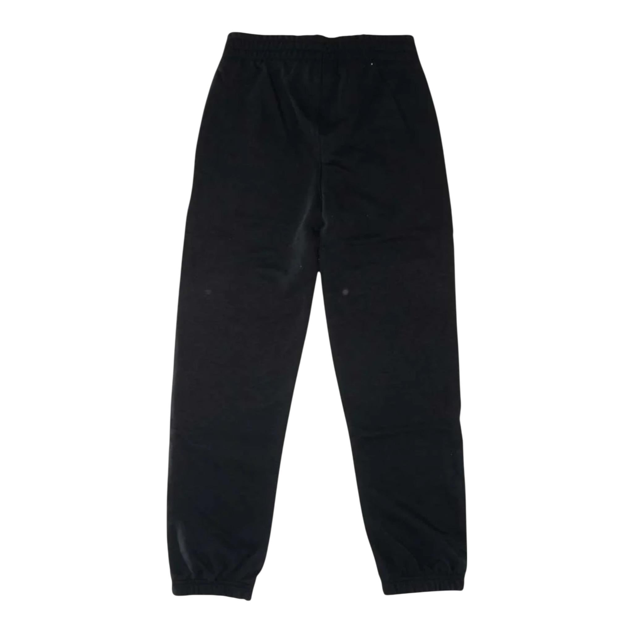 Nike Pantalone Tuta tinta unita con Logo Nero per Bambino 9Q1094X NERO NIKE 