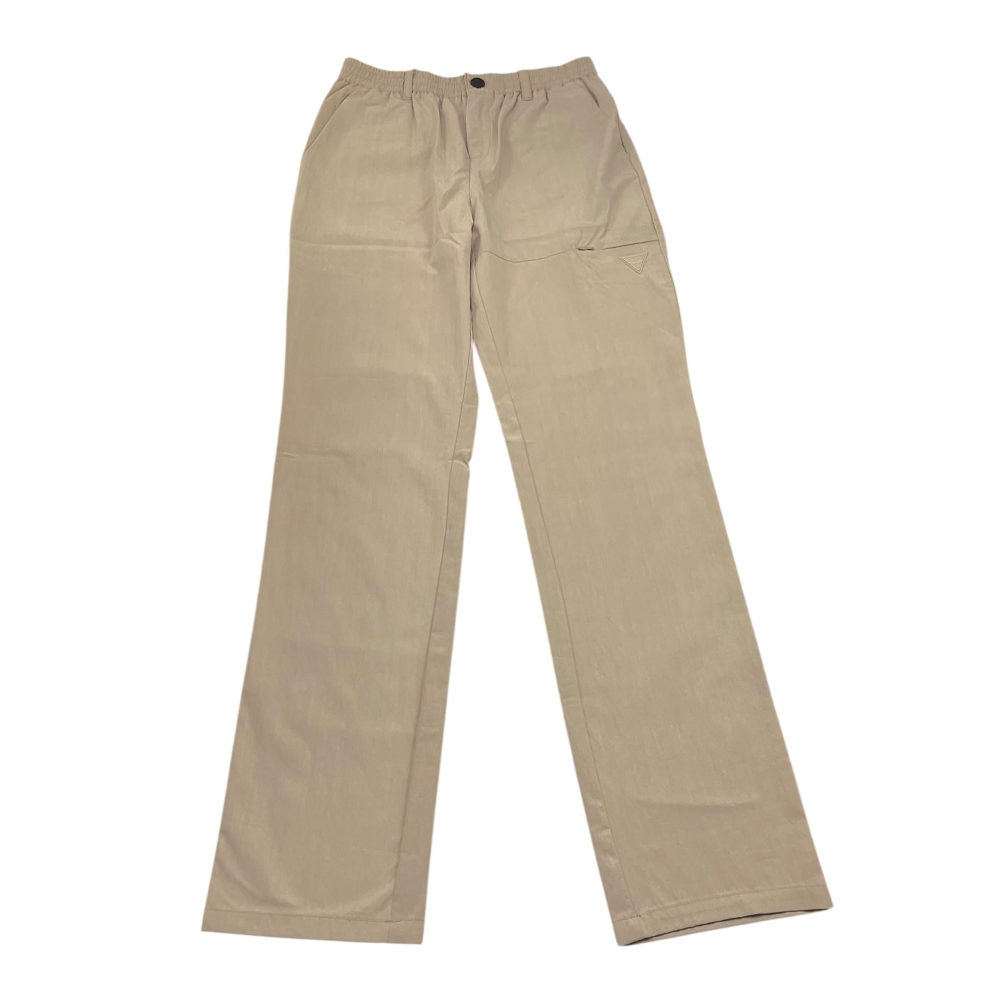 Guess Pantalone Tinta Unita con Elastico In Vita per Bambino L4RB00WFKR0 BEIGE GUESS 