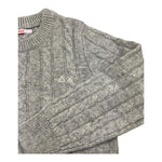 SUN68 maglia girocollo tinta unita con logo Grigio per Neonato K44355NX GRIGIO SUN68 