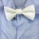 Barcellino Completo 4Pezzi Camicia-Bermuda-Papillon-Pantalone Bianco per Neonato 1101100 BIANCO BARCELLINO 