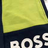 Boss Bermuda Tinta Unita con Tasca In Contrasto per Neonato J52083B BLU BOSS 