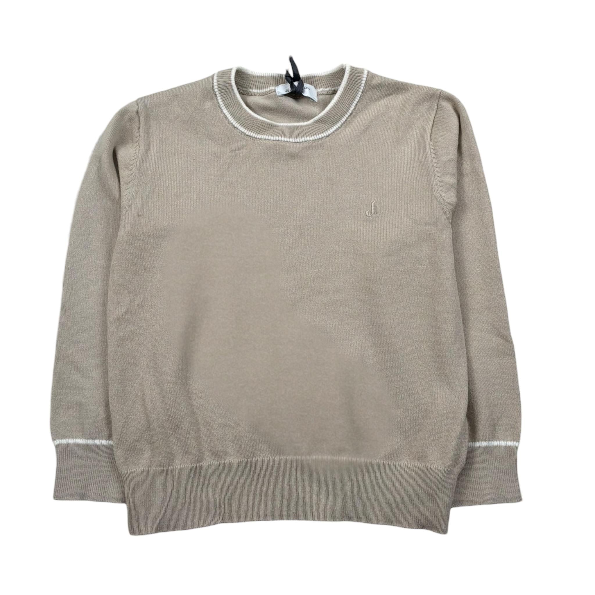 Jeckerson Maglia Girocollo Tinta Unita per Bambino JN4049J BEIGE JECKERSON 