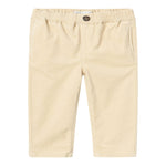 NAME IT pantalone tinta unita con girovita regolabile Beige per Neonato 13232430 BEIGE NAME IT 
