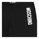 Moschino Bermuda Tinta Unita con Logo per Neonato MUQ01LN NERO MOSCHINO 