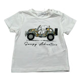 M+E' T-Shirt Girocollo tinta unita Cn Stampa Bianco per Neonato UEM0340 BIANCO M+E' 