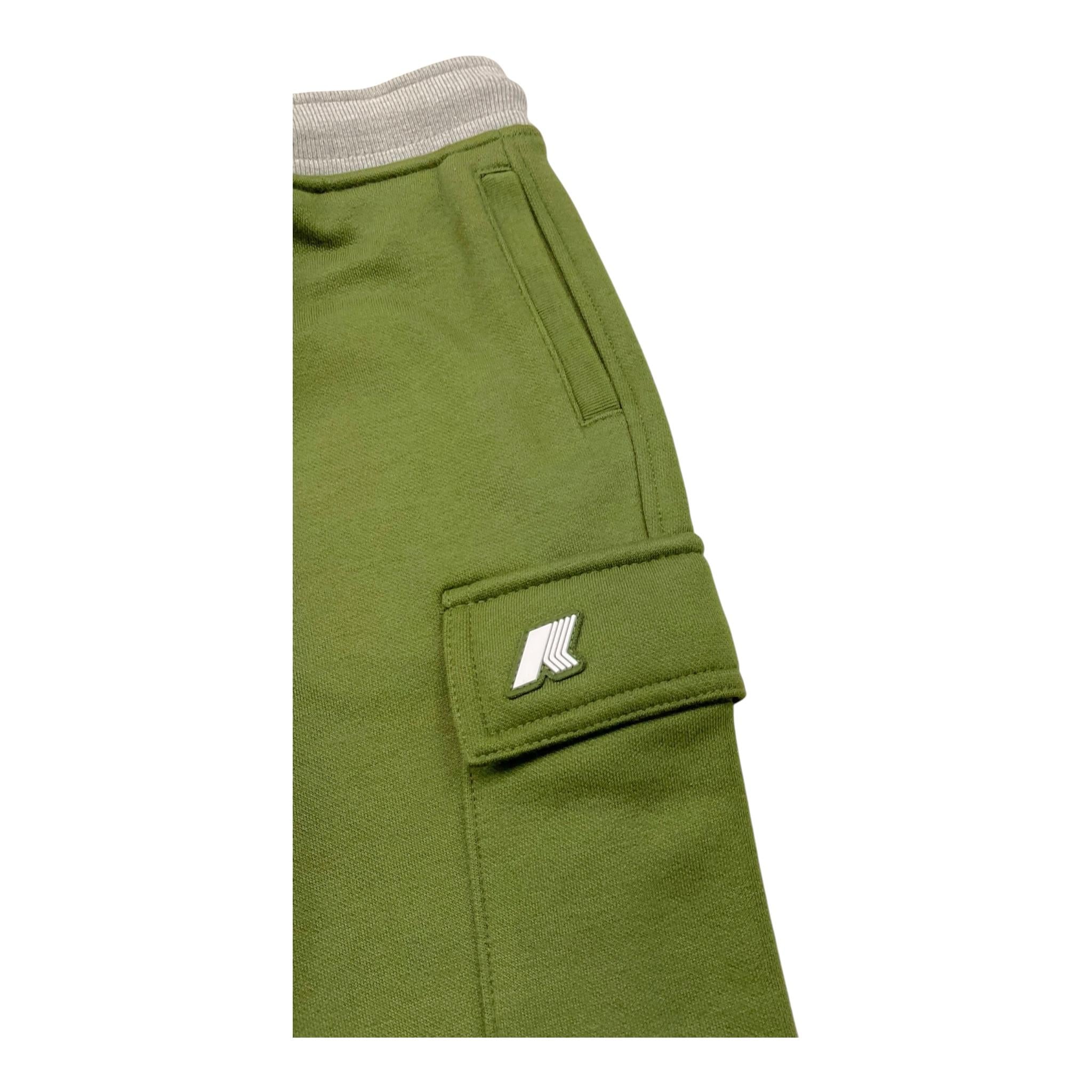 K-WAY pantalone tinta unita modello tuta Verde per Bambino K2131SWXX VERDE K-WAY 