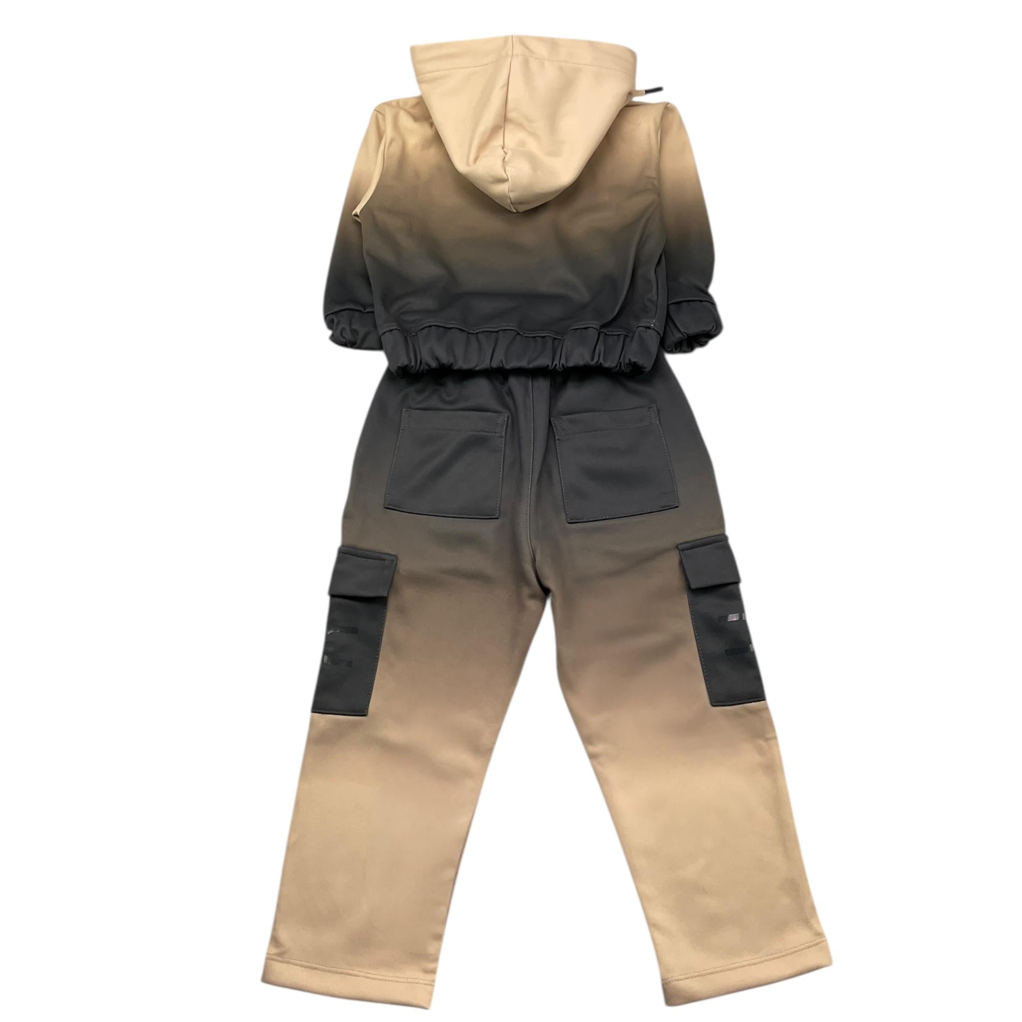 DO NOT CONFORM completo 2 pezzi felpa-pantalone tuta Sabbia per Bambino DNFE029 SABBIA DO NOT CONFORM 