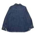 Zhoe & Tobiah Camicia Manica Lunga In Denim Tinta Unita per Bambino IM4M BLU ZHOE & TOBIAH 