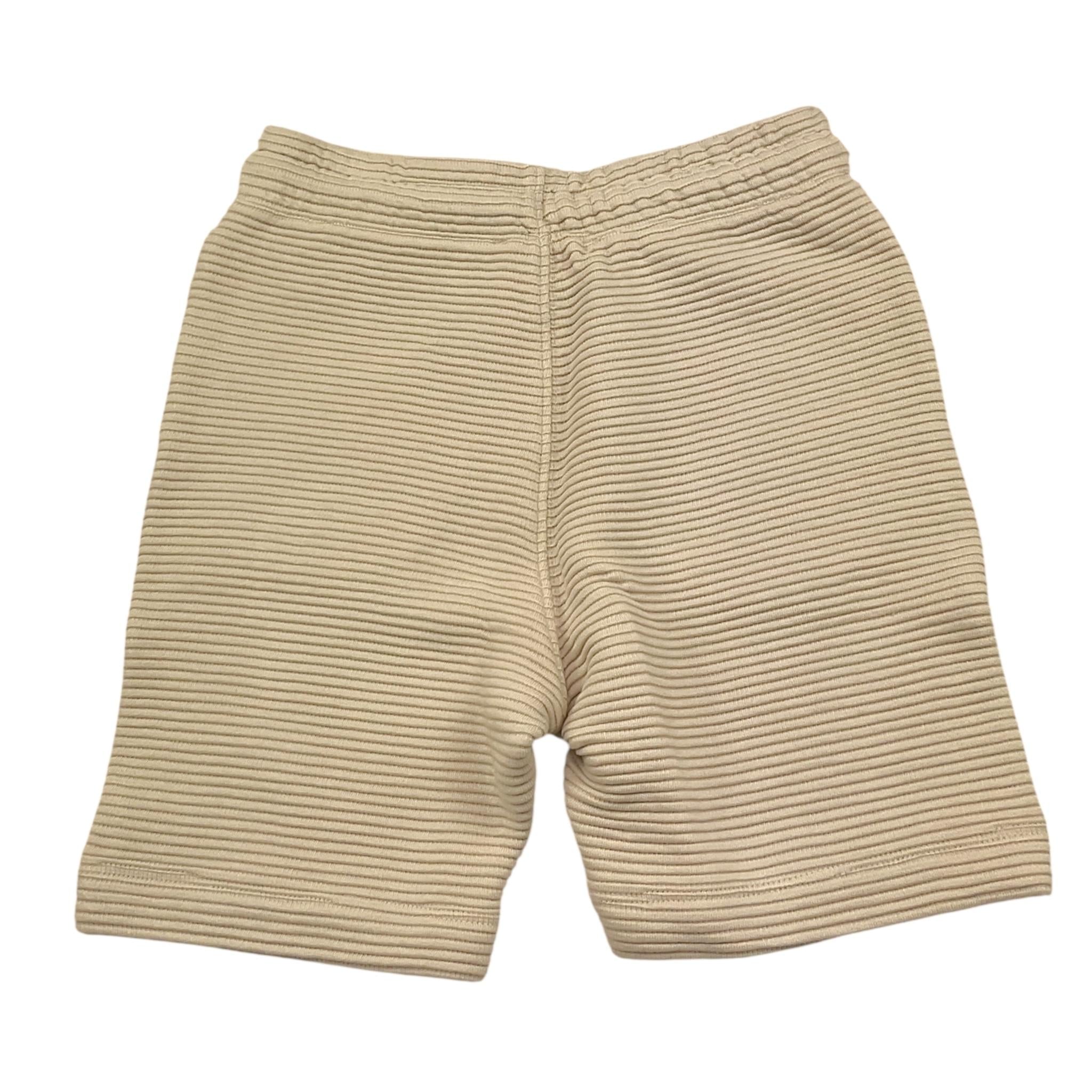 Calvin Klein Bermuda In Maglia Tinta Unita per Bambino FBEUNEI BEIGE CALVIN KLEIN 