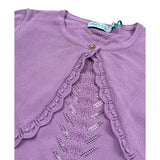 Abel & Lula Coprispalle tinta unita con Ricami Glicine per Bambina 5366 GLICINE ABEL & LULA 