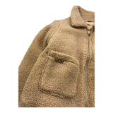 LIU JO giubbino tinta unita modello teddy con zip Beige per Bambina KF4105X BEIGE LIU JO 