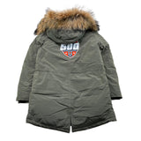 FREEDOMDAY giubbino modello parka tinta unita con cappuccio Verde per Bambino IFRJB6930AH112X VERDE FREEDOMDAY 