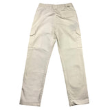 Paolo Pecora Pantalone Tinta Unita Con Elastico In Vita Bianco Per Bambino