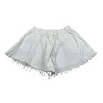 New Collection Short tinta unita con Elastico In Vita Bianco per Bambina MY1517 BIANCO NEW COLLECTION 