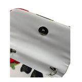 Les Gamins Borsa Tinta Unita con Stampa per Bambina 60755 BIANCO LES GAMINS 