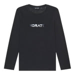 ANTONY MORATO shirt tinta unita girocollo con stampa Nero per Bambino MKKL00267 NERO ANTONY MORATO 