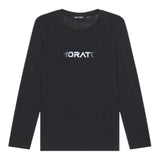 ANTONY MORATO shirt tinta unita girocollo con stampa Nero per Bambino MKKL00267 NERO ANTONY MORATO 