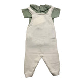 Wedoble Completo 2 Pezzi Tutine-Body Panna Per Neonata