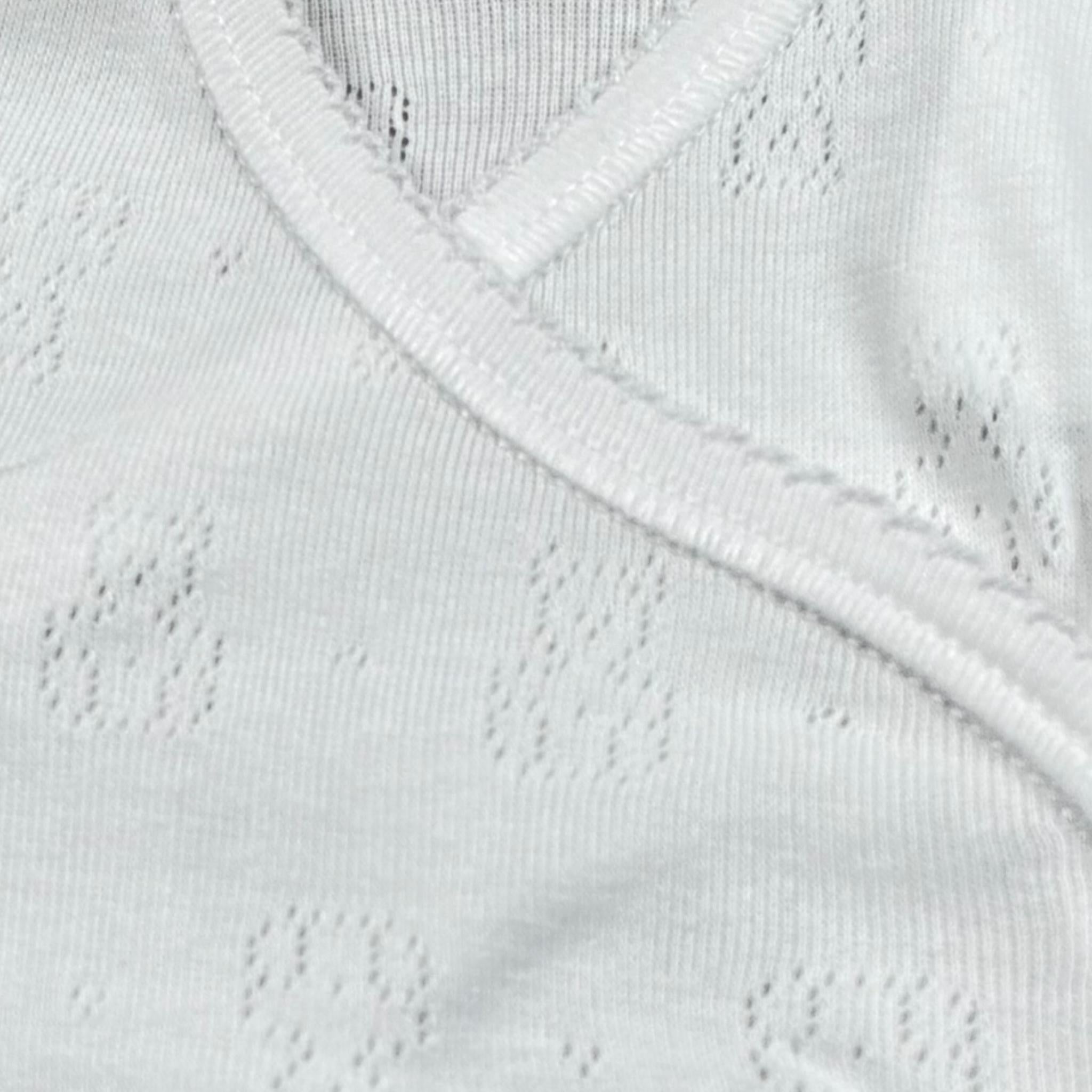 Calamaro Body Tinta Unita Mezza Manica per Neonata FJDJJD BIANCO CALAMARO 