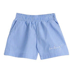 Iceberg Short Tinta Unita con Fantasia A Righe per Neonata SHICE5161BN AZZURRO ICEBERG 