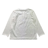 Zhoe & Tobiah Shirt Manica Lunga Girocollo Tinta Unita Bianco Per Bambino