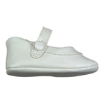 Made In Italy Ballerine Tinta Unita per Neonata ED107SC BIANCO MADE IN ITALY 