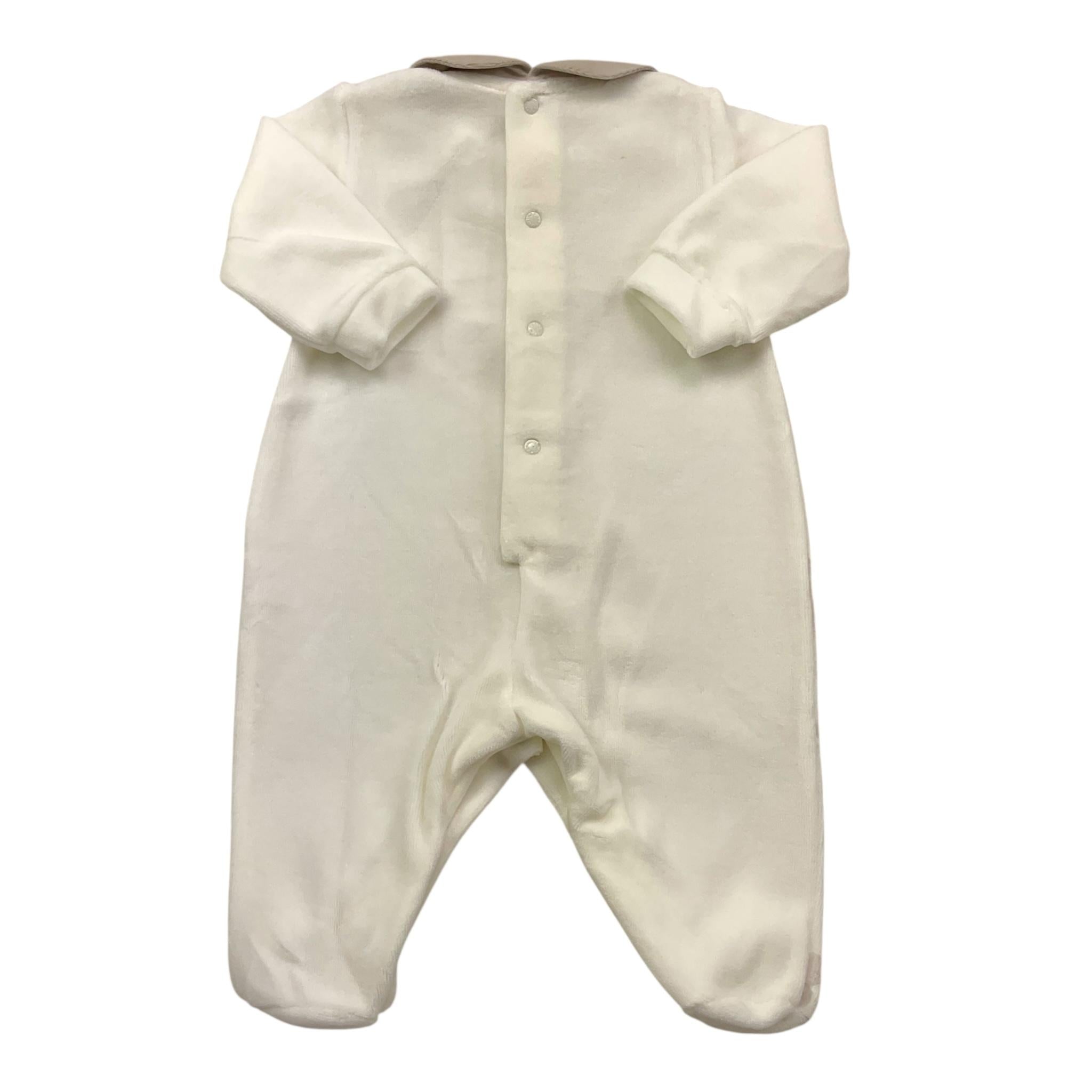 STORY LORIS tutine tinta unita con stampa Bianco per Neonata 115601X BIANCO BARCELLINO 