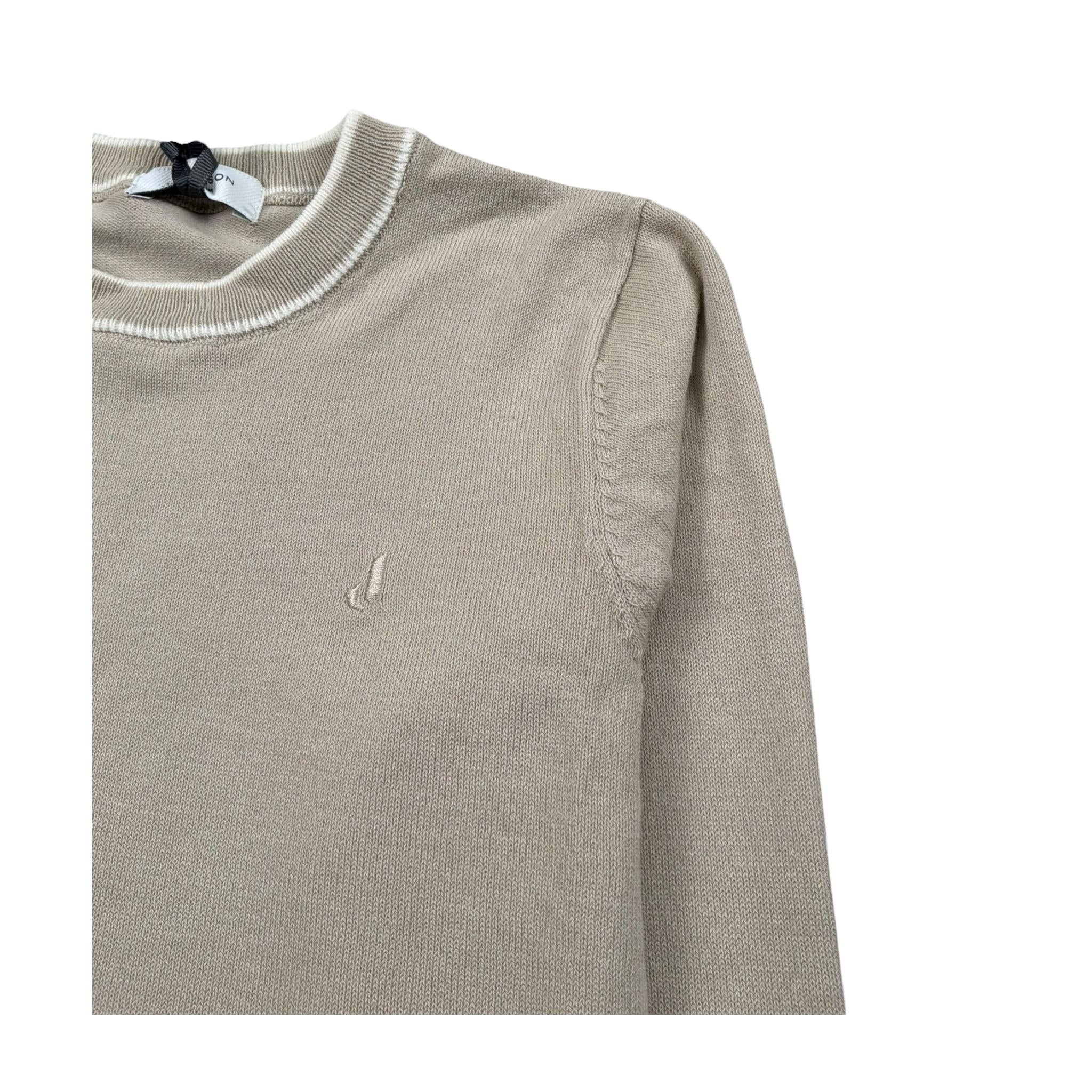 Jeckerson Maglia Girocollo Tinta Unita per Neonato JN4049 BEIGE JECKERSON 