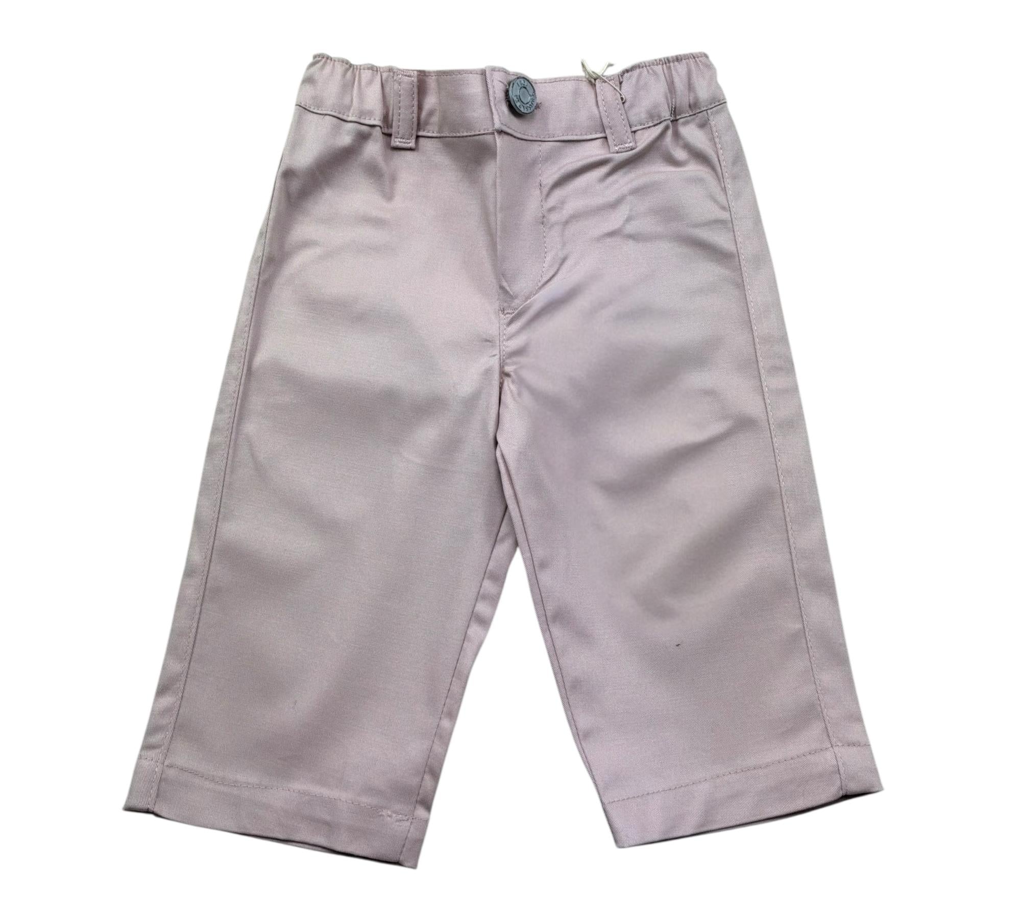 Trussardi Pantalone Tinta Unita con Elastico In Vita per Neonata TIP26135PA ROSA TRUSSARDI 