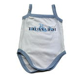 Trussardi Body Bretelline Tinta Unita con Logo per Neonata TIP26125BD BIANCO TRUSSARDI 