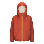 K-WAY giubbino tinta unita con cappuccio in contrasto Rosso per Neonato K61157W ROSSO K-WAY 