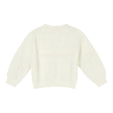 Stella Mccartney Felpa Chiusa Girocollo Tinta Unita con Logo per Bambina TW4C60 PANNA STELLA McCARTNEY 
