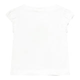 Mayoral T-Shirt Girocollo Tinta Unita con Stampa per Neonata 1081 BIANCO MAYORAL 