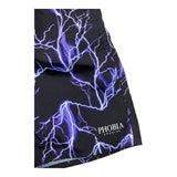 Phobia Archive Costume Modello Boxer Tinta Unita con Fantasia Nero/Viola per Bambino