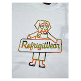 Refrigiwear T-Shirt Girocollo Tinta Unita con Logo per Bambino 122TRMJS25 BIANCO REFRIGIWEAR 