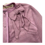 LA STUPENDERIA coprispalle tinta unita con bottoni Lilla per Neonata TCGC02 LILLA LA STUPENDERIA 