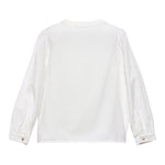 ABEL & LULA camicia tinta unita con rouches Bianco per Bambina 5679X BIANCO ABEL & LULA 