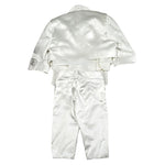 Valentino Minale Completo 5 Pezzi Giacca-Camicia-Gilet-Papillin-Pantalone per Neonato FM31071 BIANCO VALENTINO MINALE 