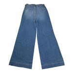 Liu Jo Jeans Tinta Unita Modello Palazzo per Bambina GA3107 AZZURRO LIU JO 