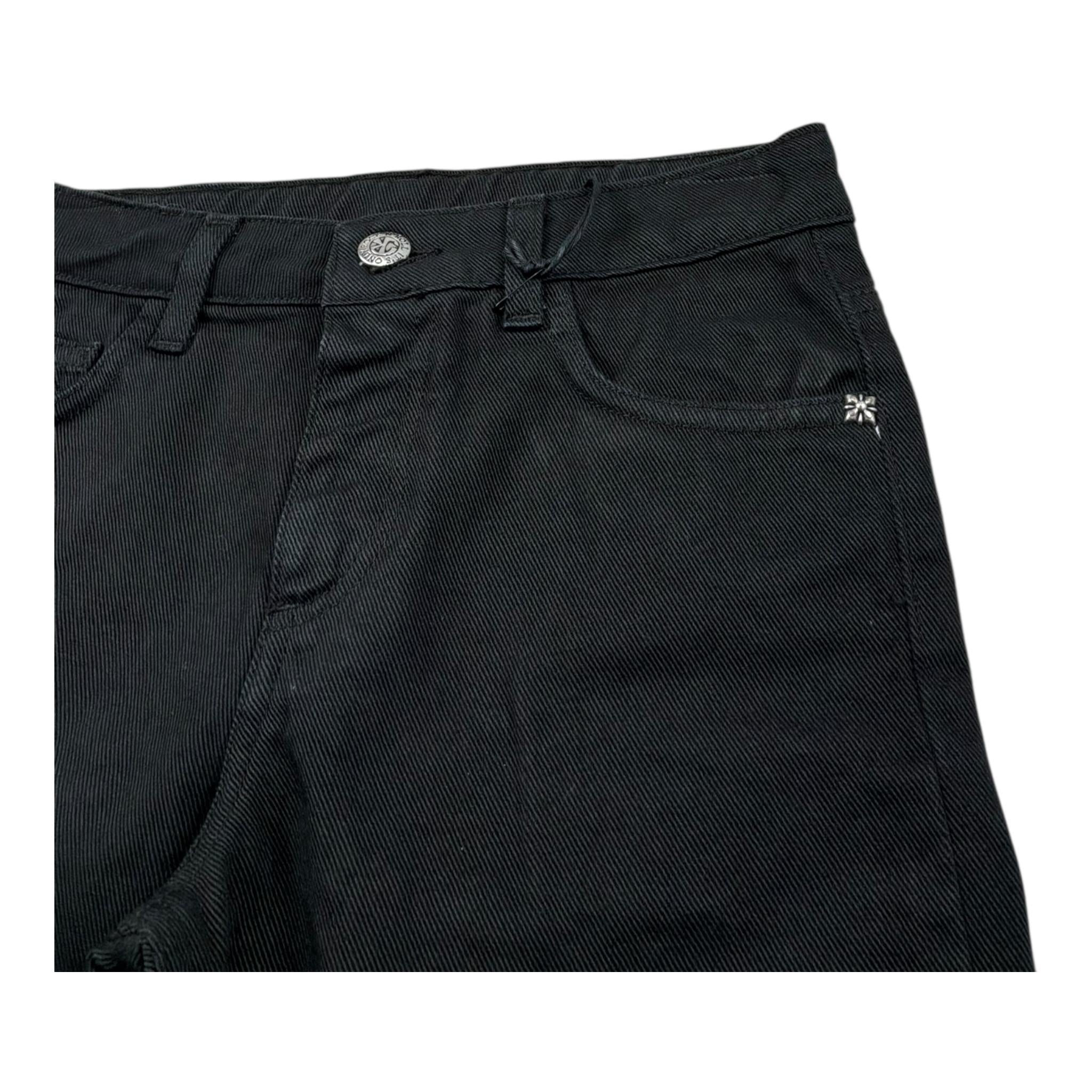 John Richmond Bermuda Tinta Unita con Girovita Regolabile per Bambino RBP2617BE NERO JOHN RICHMOND 