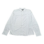 Antony Morato Camicia Tinta Unita con Fantasia Manica Lunga per Bambino MKSL00262XX BIANCO ANTONY MORATO 