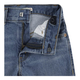 Levi'S Bermuda In Denim Tinta Unita con Girovita Regolabile per Bambino 9EK844 AZZURRO LEVI'S 
