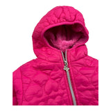 MONO STAR giubbino tinta unita con zip e cappuccio Fuxia per Neonata MS5209 FUXIA MONO STAR 