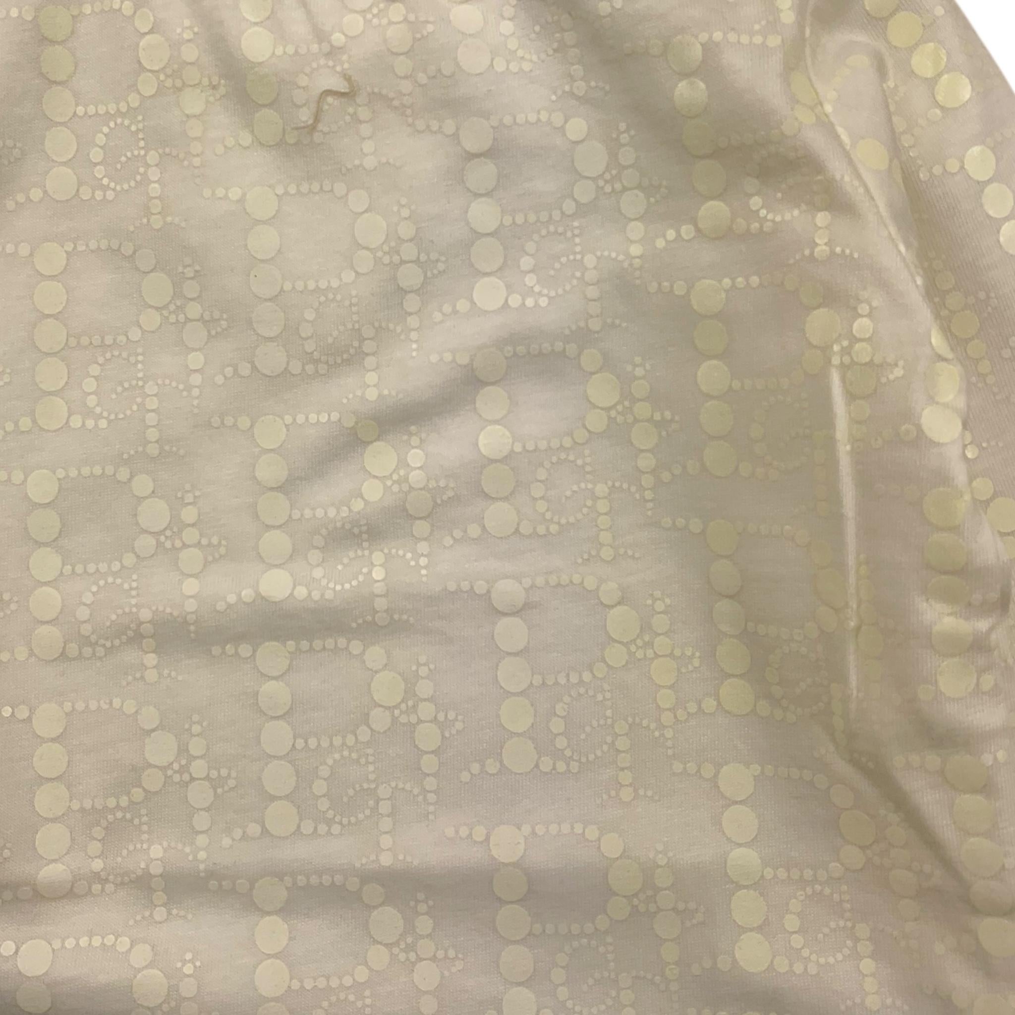 CESARE PACIOTTI shirt girocollo tinta unita con stampa Panna per Neonato TSP5351B PANNA CESARE PACIOTTI 